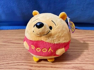 Ty Beanie Ballz “Disney’s Winnie The Pooh” Beanbag Plush Stuffed Toy (2013) NWT - Picture 1 of 4