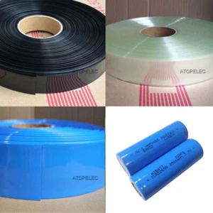 2-10M Single 22650 Battery Wrap 36MM Wide Φ22MM Dia. PVC Heat Shrink Tubing - Picture 1 of 7