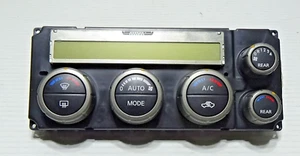 2005-2007 Nissan Armada Titan AC Heater climate Control Switch Black - Picture 1 of 8