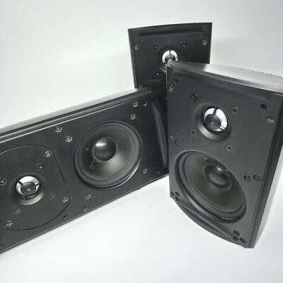 Definitive Technology Pro Cimema ProMonitor 80 L&R + ProCentre100 Speakers  Feb1 - Image 1 of 4