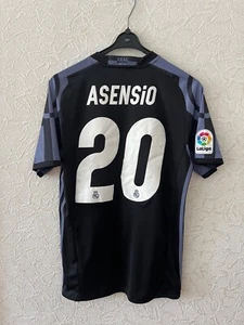 Real Madrid 2016 2017 Third #20 Asensio Trikot Fußballtrikot Adidas Herren Gr. S - Bild 1 von 18