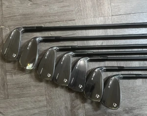 TaylorMade P790 Black Irons - Stiff Flex - Dynamic Shaft S300 - 4-PW- 7 Piece. - Picture 1 of 8