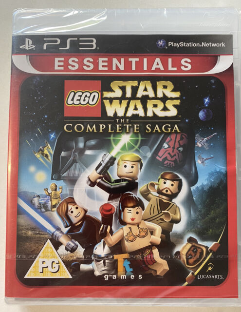 Jogo PS3 Lego Star Wars Original Mídia Física em Excelente Estado