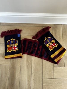 F.C. Barcelona FCB Scarf Football official merchandise (Length 145cm) - Picture 1 of 4
