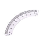 Angle Plate Scale Ruler 45 Degree Angle Arc Measuring Gauging Tools Caliper-J4