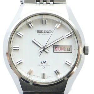 【Reloj】Reloj Pulsera Automático SEIKO 5606-8061 Roadmatic con Logo Esfera Blanca - Imagen 1 de 6