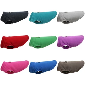Pullover with Leash Warm Coat Pet Jacket Sweater Fleece Apparel Dog Vest Puppy - Picture 1 of 22