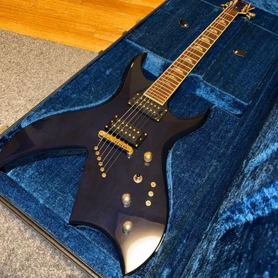 B.C. Rich Bich 1000 Japan Edition 2000 Black Electric Guitar Used From Japan - Image 1 of 4