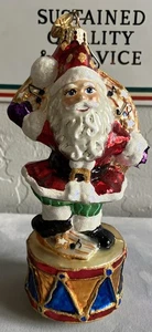  Christopher Radko Adorno de Navidad Papá Noel Alto Steppin Hijinks #103 - Imagen 1 de 3