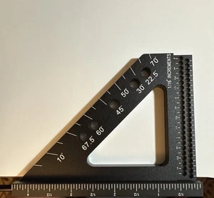 3D Multi-Angle Measuring Ruler Square Protractor Hole Positioning T-Type Scriber - Bild 1 von 11