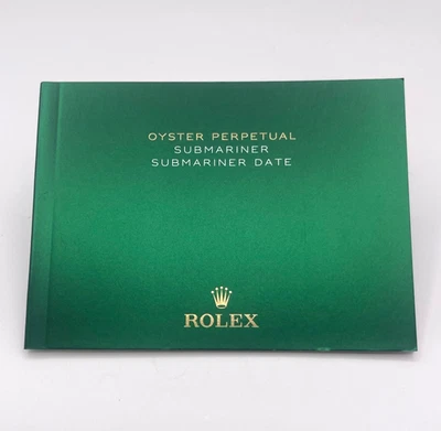 Rolex Submariner Date libretto corredo orologio watch booklet 4.2017 spagnolo - Immagine 1 di 4