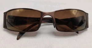 Gafas de sol polarizadas Maui Jim Nalu MJ 122 19 marco marrón espresso HCL bronce usadas en excelente estado - Imagen 1 de 9