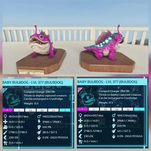 BULBDOG BIRTHDAY CAKE BABY PAIR TOP STATUS ASCENDED PVE PC/XBOX/PS5 - Picture 1 of 4