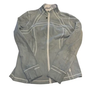 Lululemon Define Nulu Jacke Größe 14 | Grün Grau Define Fitted - Bild 1 von 14