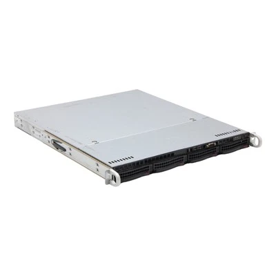 Supermicro CSE-813M X10SL7-F E3-1230 V3 0 GB PWS-351-1H SAS815TQ 4x server LFF - Immagine 1 di 4