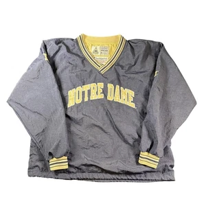Notre Dame Fighting Irish Jacke Herren Large blau NCAA College Football Pullover - Bild 1 von 11