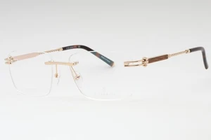 CHARRIOL PC75115 C01 Eyeglasses Shiny Gold Tortoise Frame 57mm - Picture 1 of 4