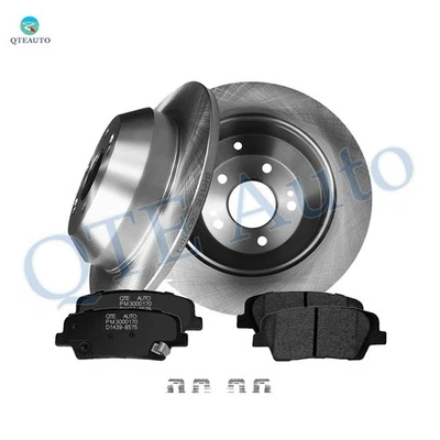 6 后 302 毫米制动盘转子陶瓷制动垫套件至 2019 年现代 Santa FE XL — 第 1/4 张图片