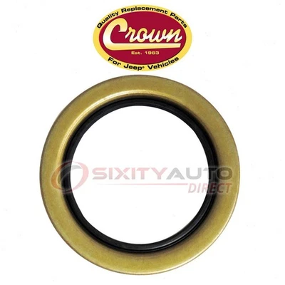 Crown Automotive Front Wheel Seal for 1966-1973 Jeep Commando - Driveline oz Foto 1 de 4