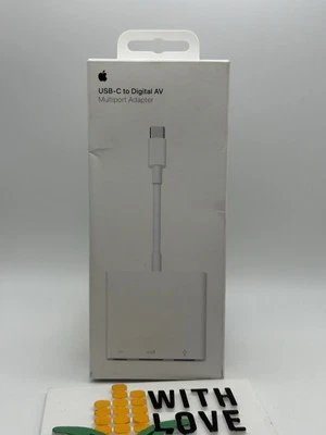 Genuine Apple USB-C Digital AV Multiport Adapter MJ1K2AM/A ModelA1621 -OPEN BOX - Image 1 of 3