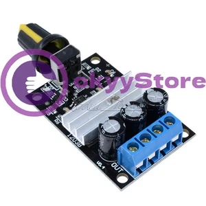 3A 80W PWM DC 6V~28V 12V 24V 28V Motor Speed Control Switch Controller - Picture 1 of 11