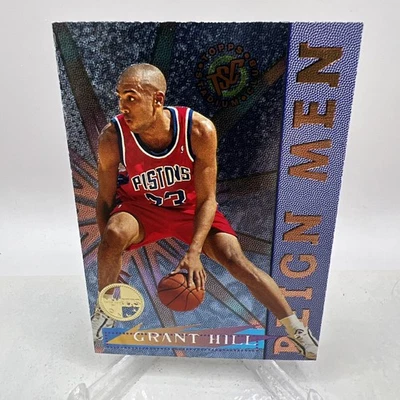 Stadium Club 1995 solo miembros Reign Men RM4 Grant Hill Pistons  Foto 1 de 2