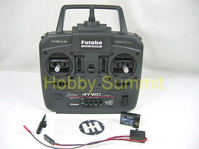 Futaba 2.4G  4-Channel  ATTACK 4YWD  R/C 1/14 Tractor Truck MFC-01 MFC-03 Tamiya - Image 1 of 4