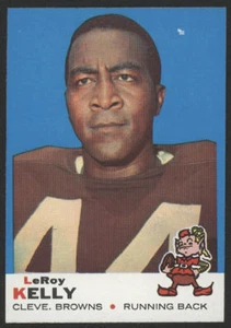 Tarjeta de fútbol americano Topps 1969 #1 - LeRoy Kelly - Imagen 1 de 1