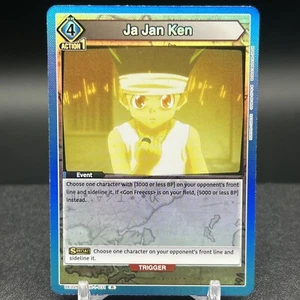 Tarjeta Ja Jan Ken UE02BT/HTR-1-031 R Hunter x Hunter Union Arena - Imagen 1 de 2