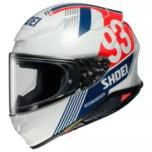 *FREE SHIPPING* SHOEI RF-1400 MM93 RETRO HELMET WHT/BLUE/RED PICK YOUR SIZE - Picture 1 of 3