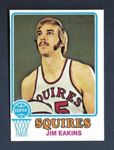 1973-74 Topps Jim Eakins #178 Virginia Squires EXMT