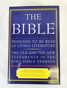 1993 King James Version The Bible The Old & New Testaments Hardcover Book ~ Z57 - Foto 1 di 4
