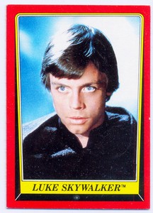 1983 Topps Return Of The Jedi #2 Luke Skywalker Sharp Centered EX EXMT 