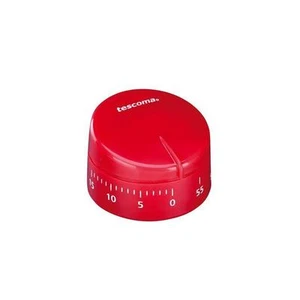 TESCOMA TIMER CUCINA 60 MINUTI FUNZIONAMENTO MECCANICO PRESTO CON MAGNETE ROSSO - Foto 1 di 2