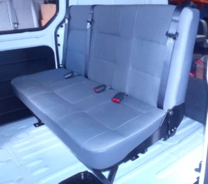 Hyundai Iload 3 Person Combo Tourer Grey Van Seat with Inbuilt Seat Belts - Picture 1 of 10