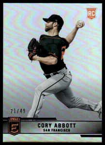 2022 PANINI ELITE ROOKIE //49 Cory Abbott - Chicago Cubs #181 - Picture 1 of 2