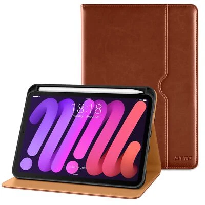 for Ipad Mini 6Th Generation Case 8.3 Inch 2021, Premium Leather Business Folio - Image 1 of 4