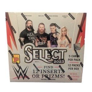 2023 Panini Select WWE Trading Cards Sealed Tmall ASIA Edition Hobby Box