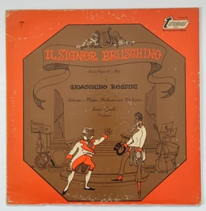 Il Signor Bruschino Comic Opera vinyl record Gioacchino Rossini Tested Works - Imagen 1 de 11