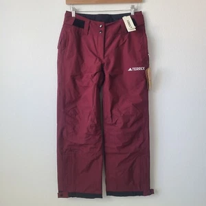 Adidas Womens Terrex Xperior 2L Insulated Ski Snow Pants IB1178 Size S Shadow Re - Picture 1 of 5