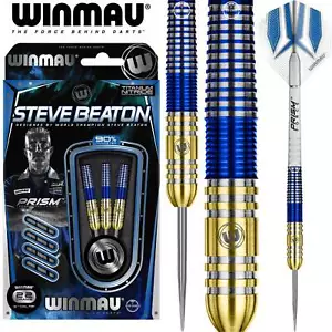 STEVE BEATON WINMAU - 24 GRAMS-DARTS- STEEL TIP - 90% TUNGSTEN - Picture 1 of 3