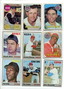 B - 1969/70 Topps 27 card lot: Jim Wynn, Steve Renko, Frank Wingy, etc. NM-Poor - Picture 1 of 6