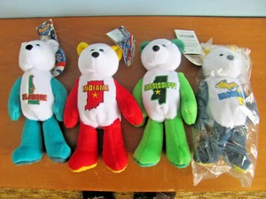 NWT LIMITED TREASURES 50 STATES OF AMER. COIN BEARS-DELAWARE INDIANA MISS MICHIG - Picture 1 of 3
