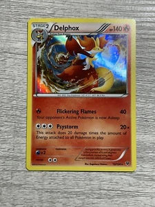 Pokemon - Delphox - 13/124 - Holo Raro - XY - Destinos Colisiona - Casi Nuevo - Imagen 1 de 2