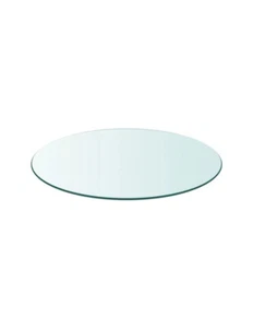 Tapa de Cristal para Mesa Redonda con Forma Circular Vidrio CustomGlass - Imagen 1 de 1