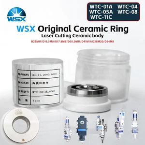 Soporte de boquilla de corte láser anillo de cuerpo de cerámica original WSX WTC-01A para NC30 KC15 - Imagen 1 de 14