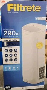 Filtrete By 3M Room Air Purifier, Large Room Tower, 290 Sq Ft Coverage, White, - Picture 1 of 4