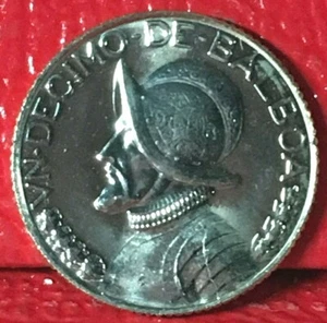 1996 REPUBLICA DE PANAMA 1/10 BALBOA COPPER-NICKEL CLAD COPPER KM# 127.1 - Picture 1 of 2