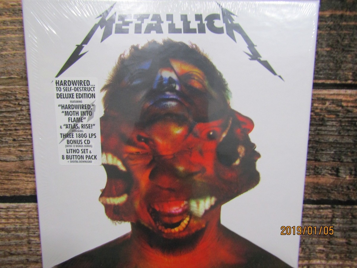 米、加3discs LP Metallica HardwiredTo Self-Destruct (LP +