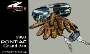 1993 Pontiac Grand Am Owners Manual User Guide - Picture 1 of 1